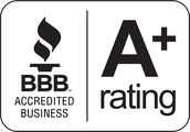 BBB Accredited Business, A+ rating